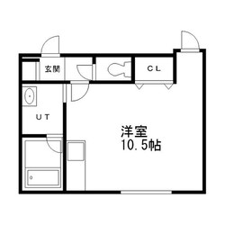 手稲駅 徒歩18分 3階の物件間取画像